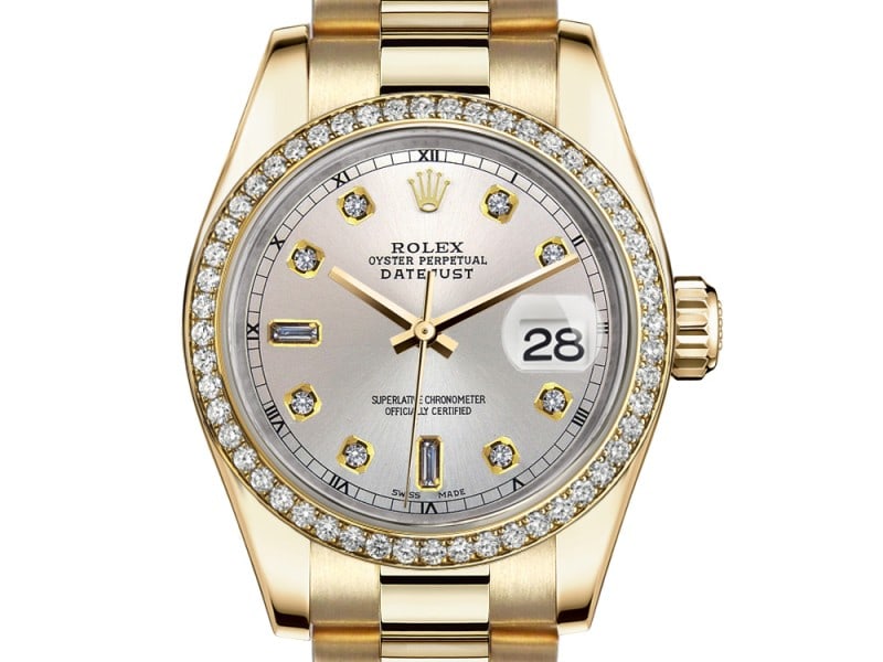 Rolex Presidential 68278 31mm Womens Watch: Rolex Presidential 68278 31mm Womens Watch ---- Product Code: 37370-E21A8 ---- Brand: Rolex ---- Condition: Pre-Owned ---- Model: Diamond ---- Reference: 68278 ---- Rolex Presidential 68278 31mm Women