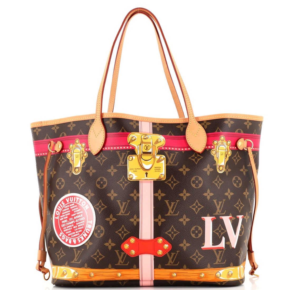 Louis Vuitton Soft Trunk Wallet Limited Edition Blurry Monogram Canvas 164601767 1 x