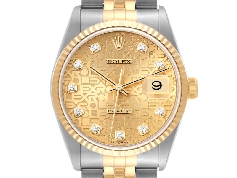 Rolex Datejust Stainless Steel Yellow Gold Mens Watch: Rolex Datejust Stainless Steel Yellow Gold Mens Watch ---- Product Code: 56131-34CB0 ---- Brand: Rolex ---- Condition: Pre-Owned ---- Rolex Datejust Stainless Steel Yellow Gold Mens Watch ---- Officia