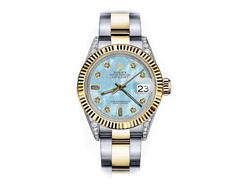 Rolex Datejust 179173 26mm Womens Watch: Rolex Datejust 179173 26mm Womens Watch Product Code: 34711-E21A8 Brand: Rolex Condition: Never Worn Model: Datejust Reference: 179173 Size and Fit: Case Diameter: 26mm Case Thickness: 10