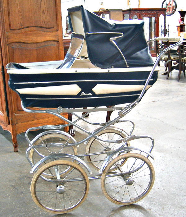 1940s baby carriage