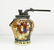 Porcelain water pipe. Handmade painted 1920 circa - 3