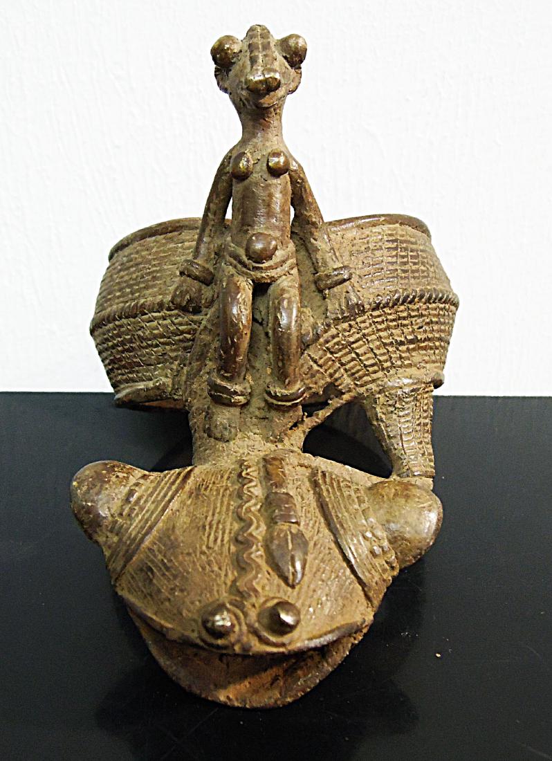 Burkina faso Bobo people 1900-1950 AD. Bronze bracelet (1 of 4)