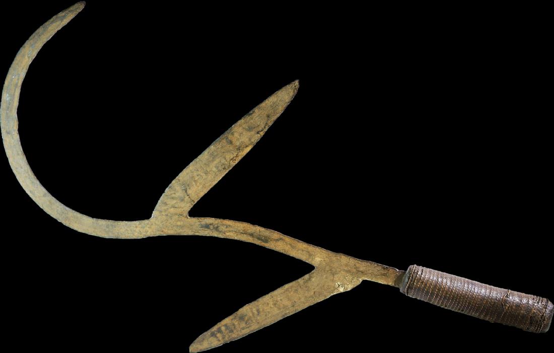 CAMEROON BAMUM TRIBE AXE SHAPE MONEY 1800-1900 AD (1 of 1)