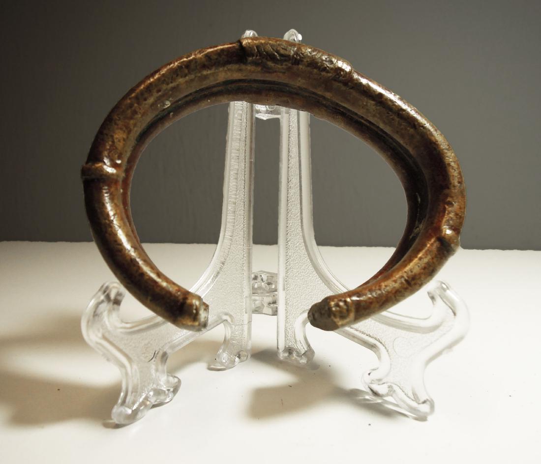 Nigeria. Enugu. Bronze Manilla bracelet used as (1 of 4)