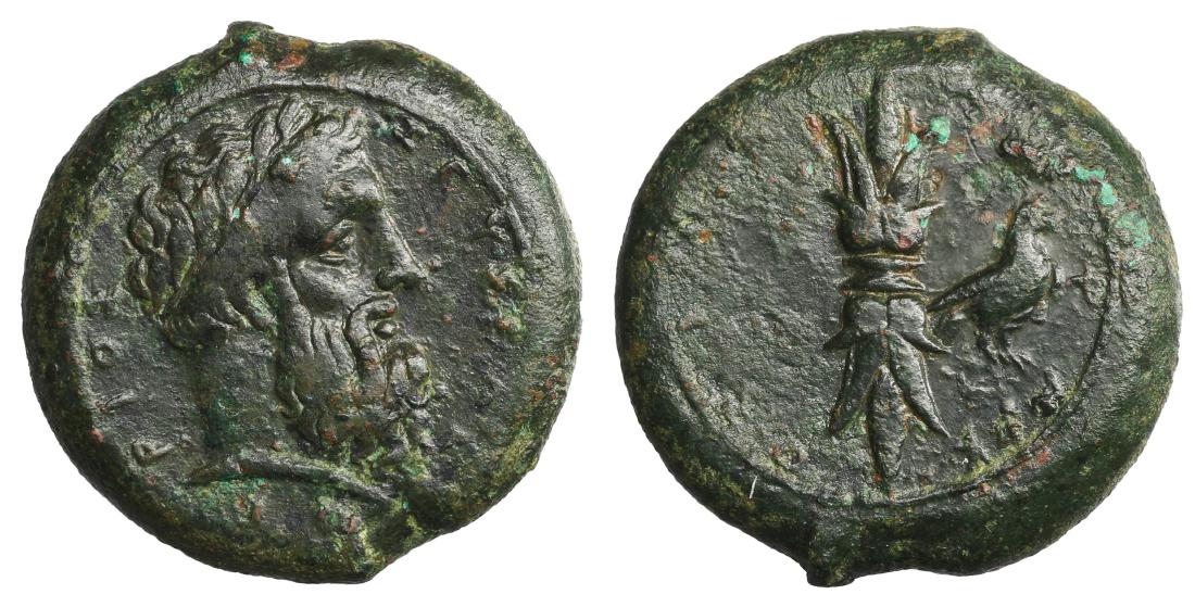 Sicily Syracuse Hemidrachm Time of Timoleon 344-338 BC (1 of 1)