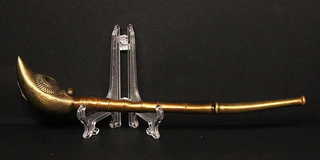 Qing Dynasty GuanXu 1875-1908 Decorated opium pipe 26 (1 of 3)