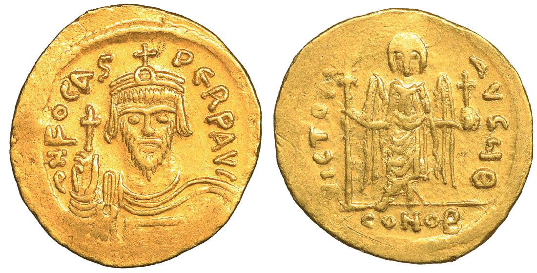 Phocas Gold Solidus 602-610 (1 of 1)