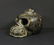 Tibet 1600 AD Rare Handcarved hardstone monkey skull - 2
