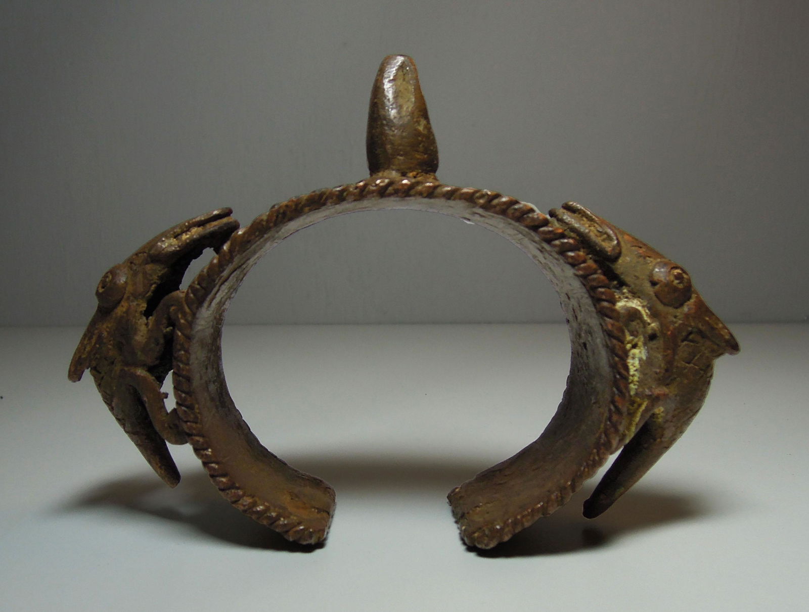 Cameroon Bamenda Manilla bronze bracelet 1850 Rare (1 of 4)