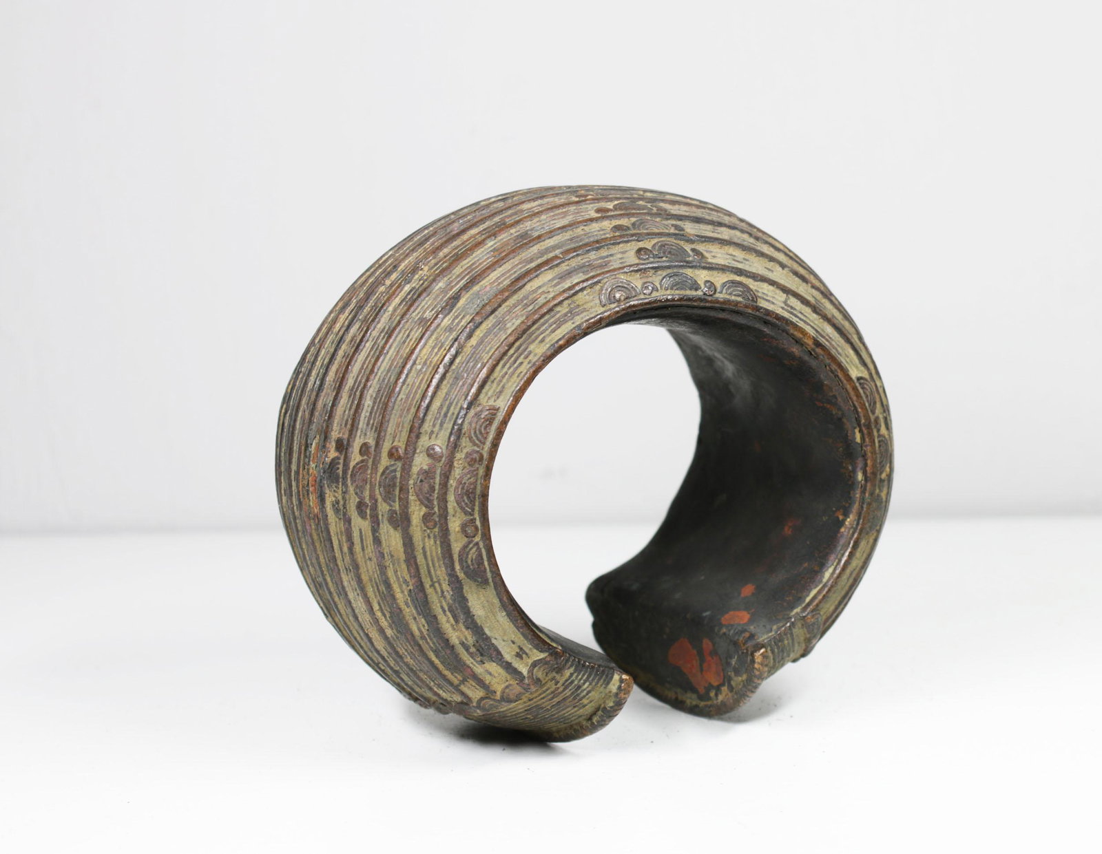 FINE BRACELET MANILLA BAULE' 1850AD 941 gr. (1 of 5)