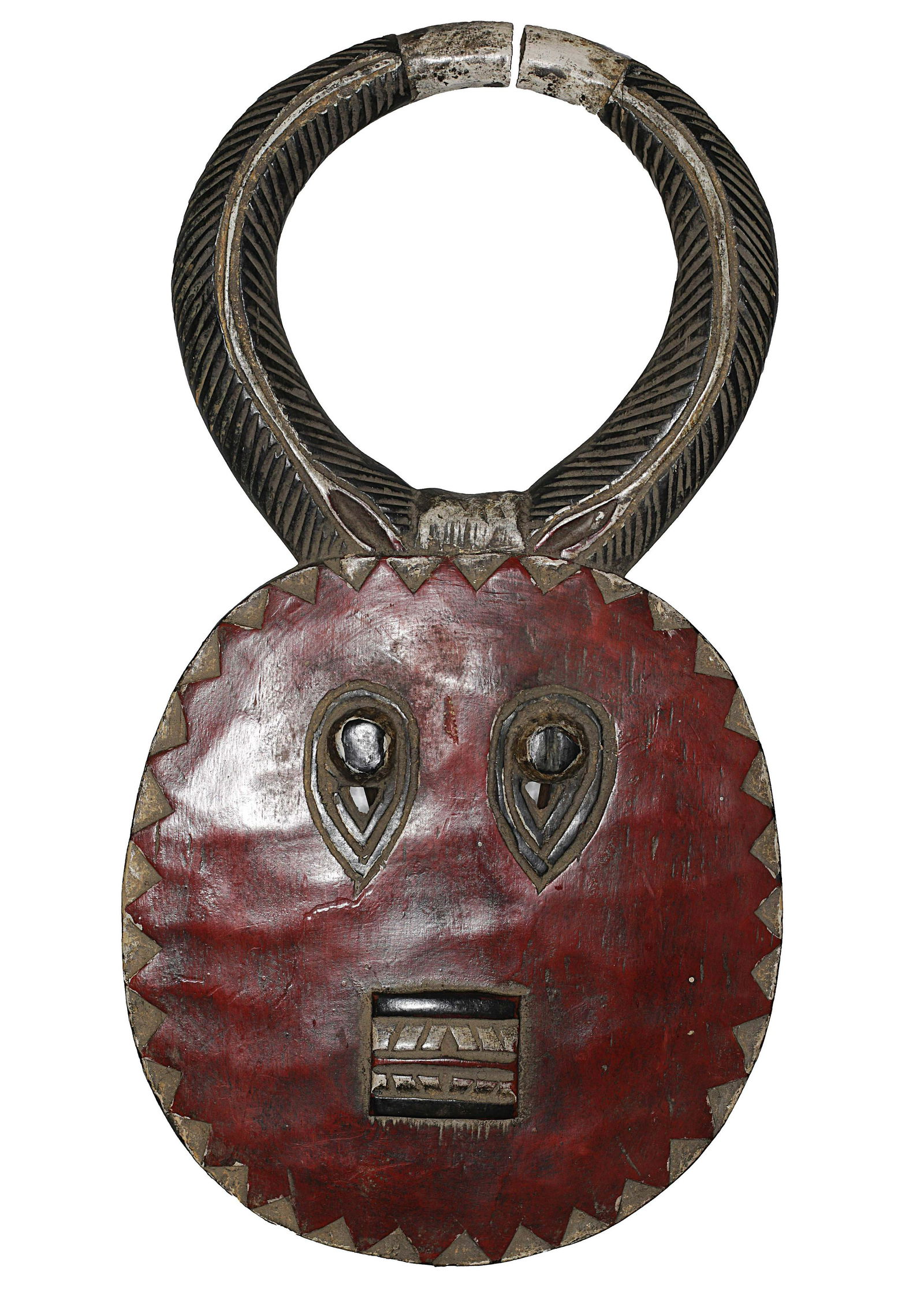 Ivory Coast Baule tribe Goli Kplekple mask 1980 African (1 of 4)