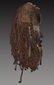 IVORY COAST Dan people Carved wooden mask ornate with - 7
