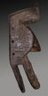 Old Liberia Khran Shaman Carved wooden Mask 32 cm 12,5 - 4
