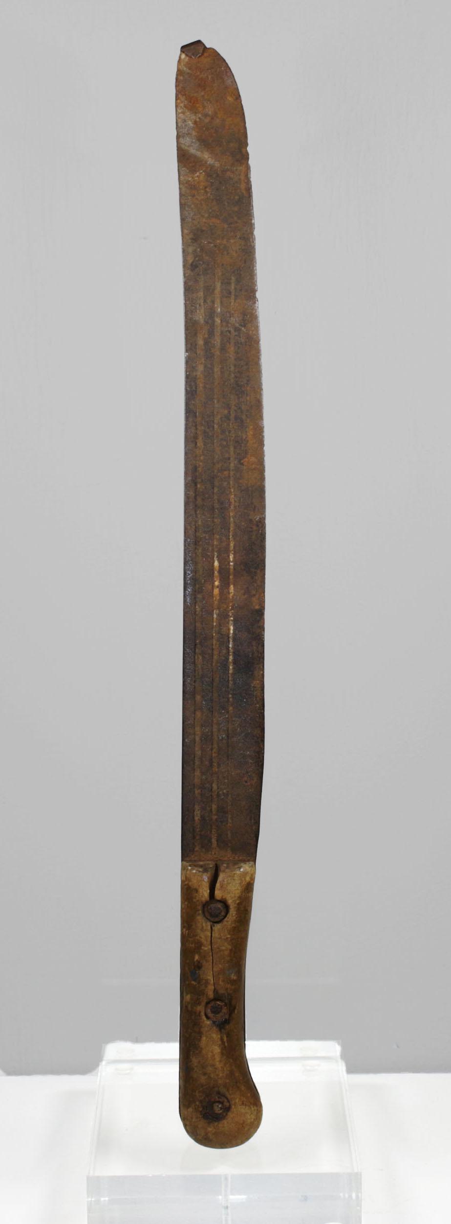NIGERIA Chamba people Old Machete knife wooden handle (1 of 2)