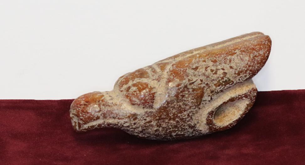 Tibet Himalayan tribes 1910/1920 Stone Pendant, Eagle (1 of 2)