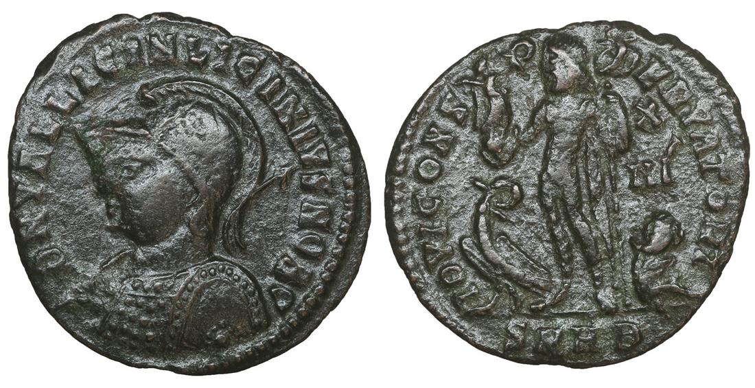 LICINIUS II Caesar 317-324 Follis Heraclea (1 of 1)