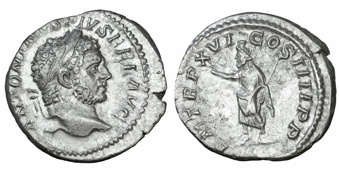 Caracalla 198-217 AD Denarius (1 of 1)