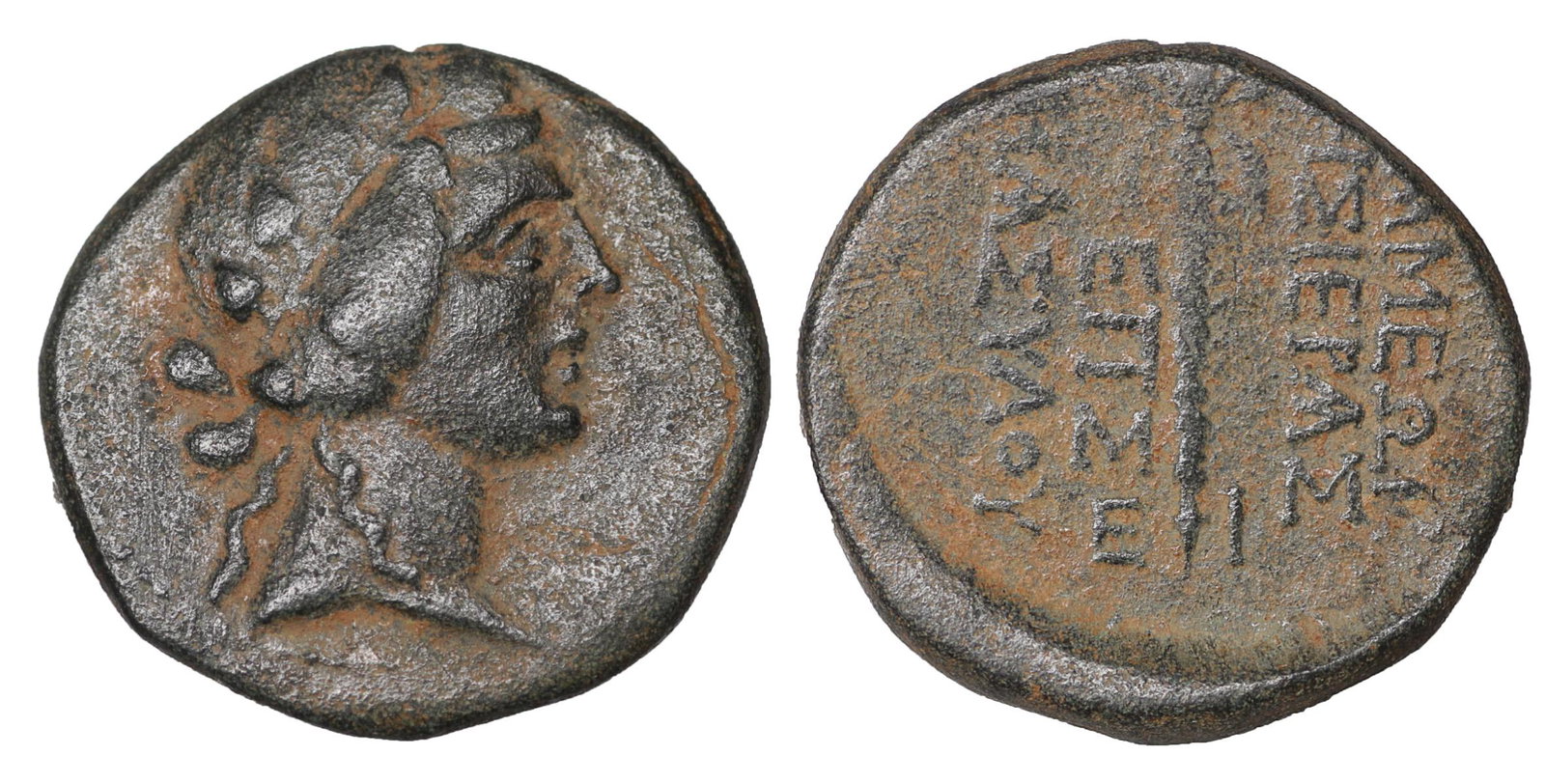 Seleucis Apameia 1st century BC Bronze (1 of 1)