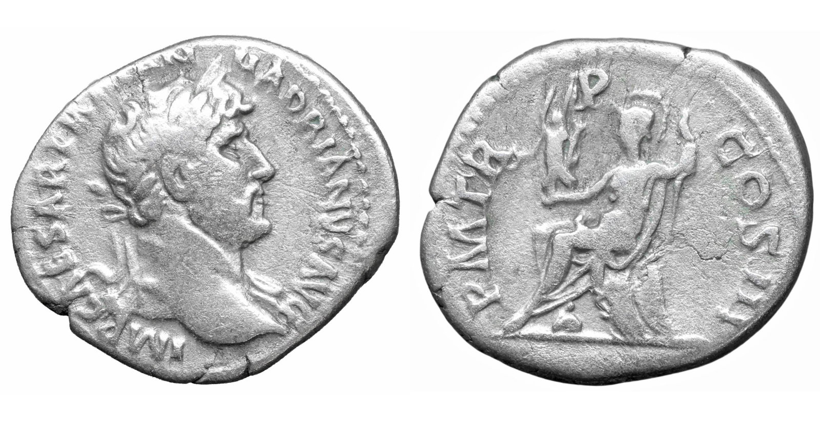 HADRIAN 117-138 Denarius Rome (1 of 1)