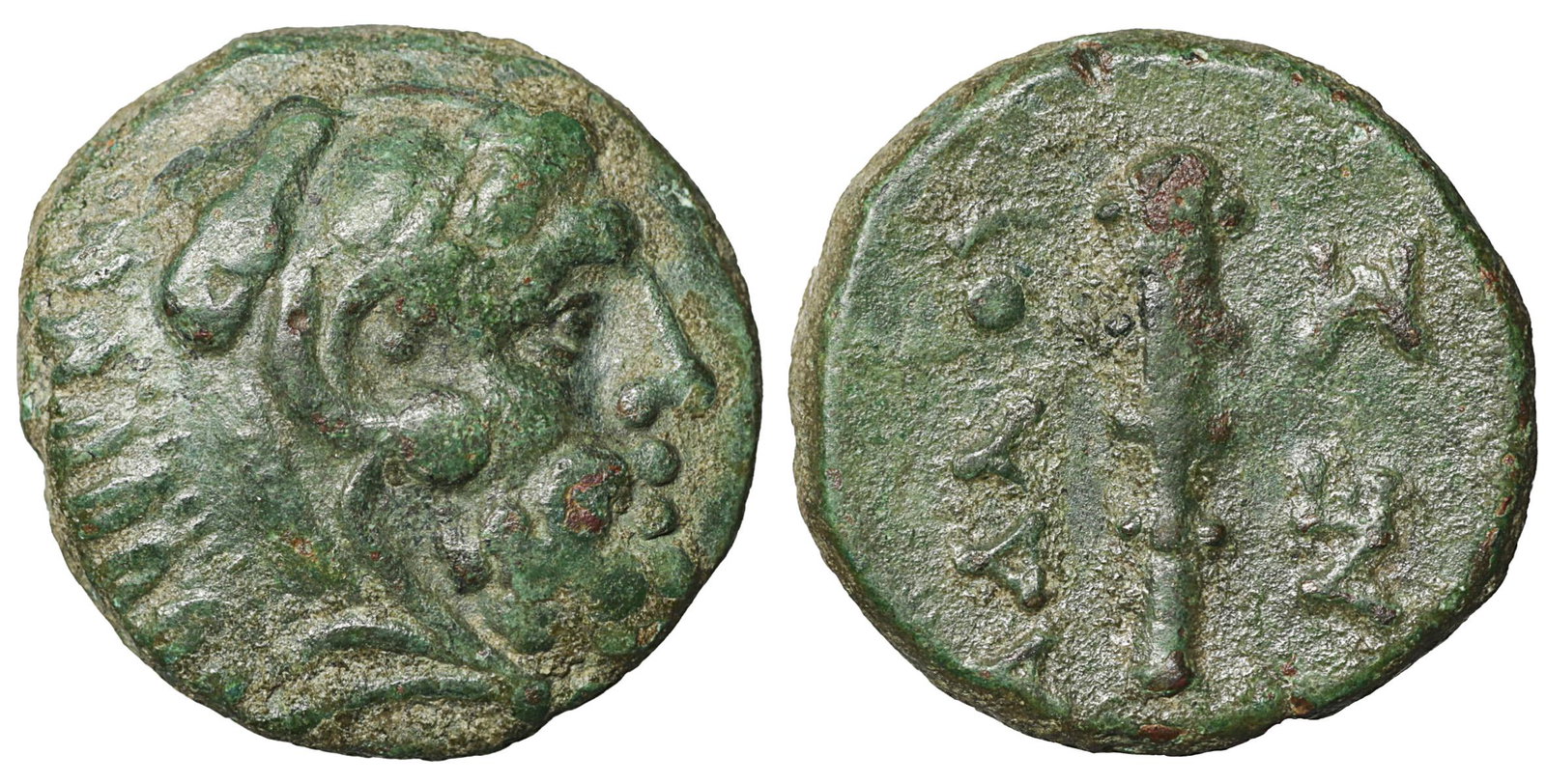 Kings of Thrace Adaios 253-243 BC Bronze (1 of 1)
