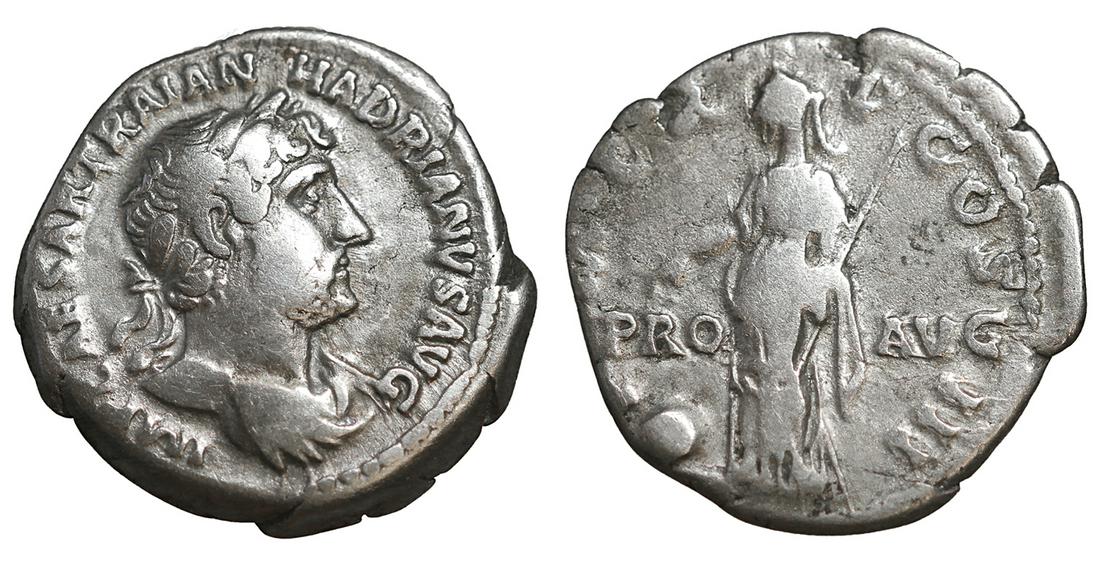 Hadrian Augustus 117-138 AD Denarius (1 of 1)