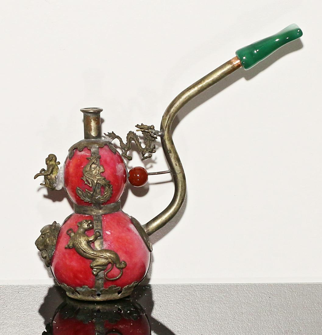 China Qinq Water Jasper pipe (1 of 7)