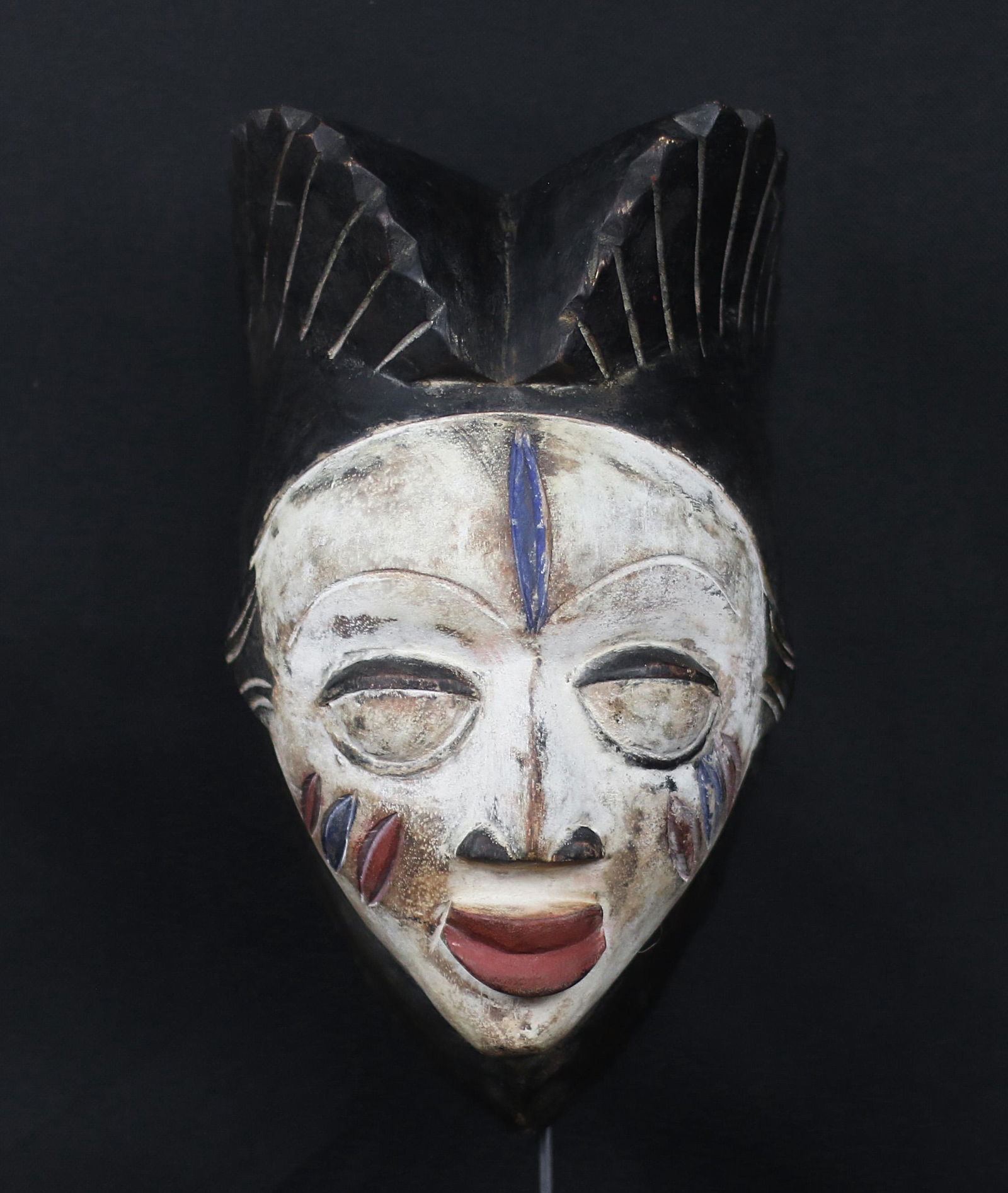 Nigeria 1970 Igbo People african mask 34cm (1 of 6)