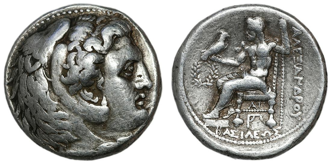 Macedon Antigonos Ancient Greek coins Tetradrachm 316-311 BC (1 of 1)