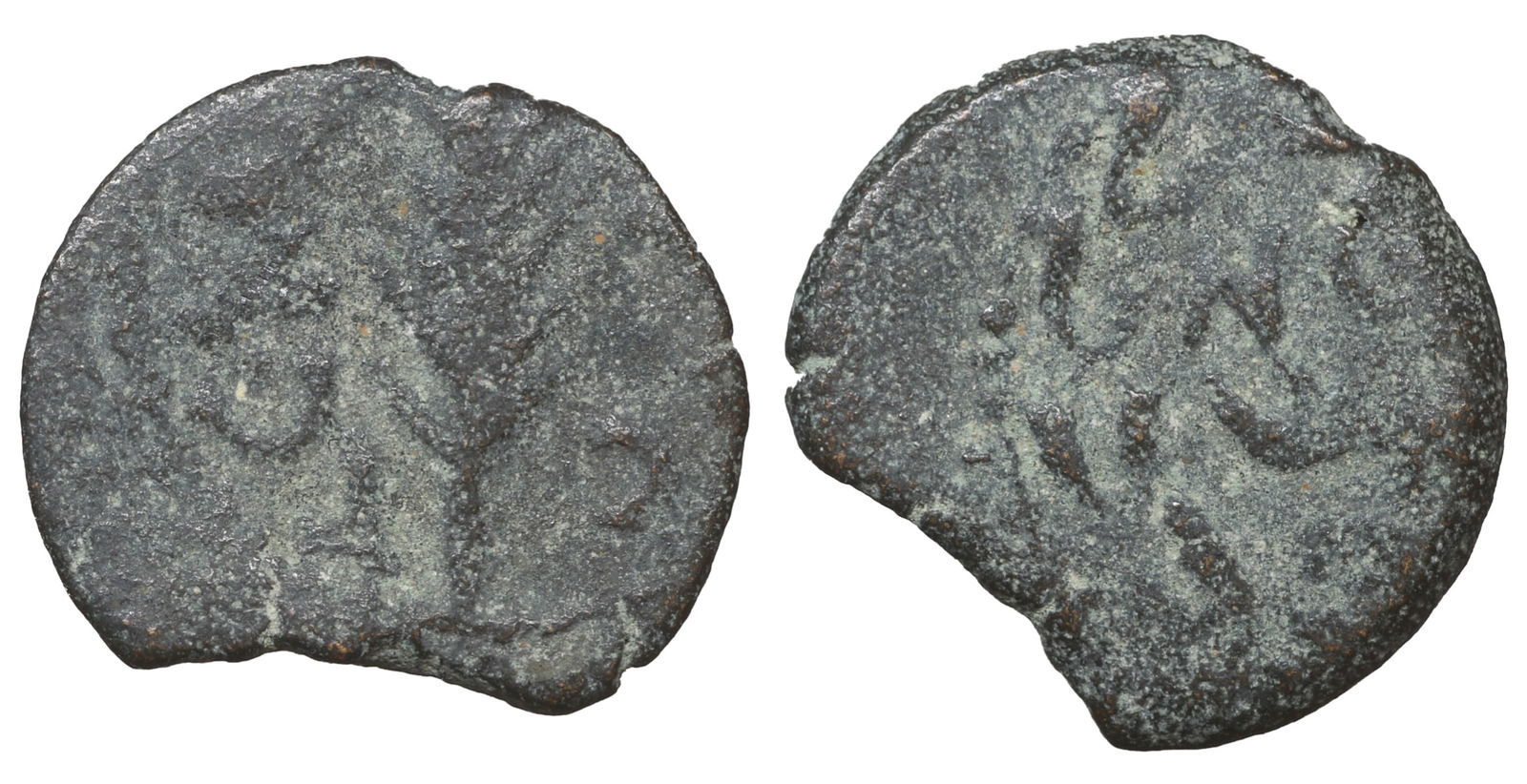 Judaean coin Porcius Festus 59-62 CE Æ Prutah (1 of 1)