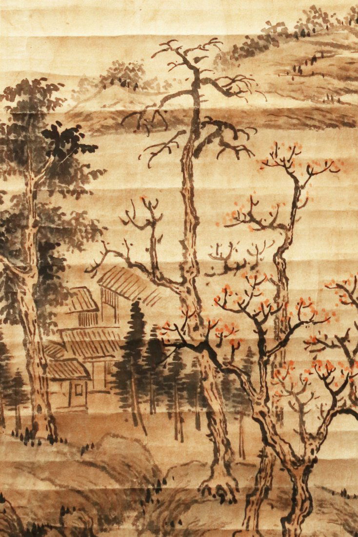 Landscape paint on paper Kua Chuan seal (1 of 4)