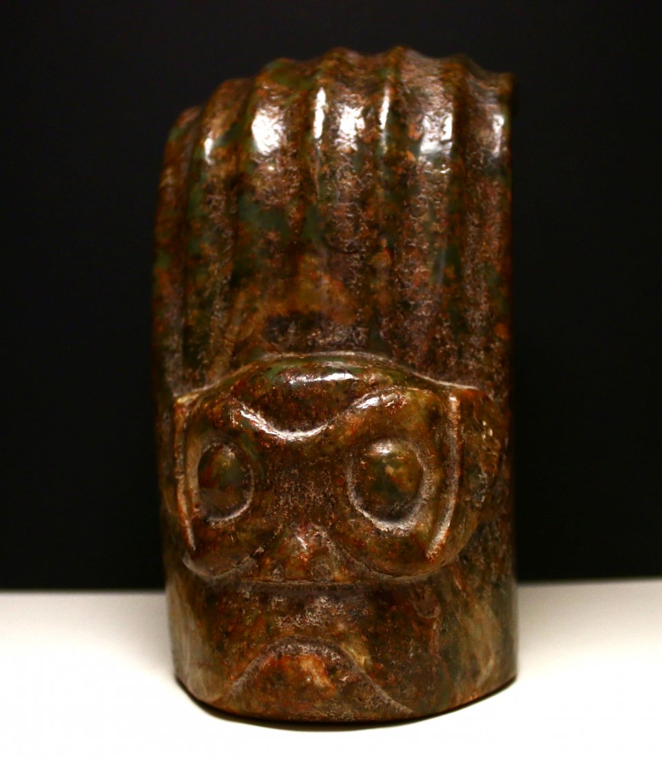 Jade statue Hongshan style Tang Dynasty 900-1000 1,8 kg (1 of 9)