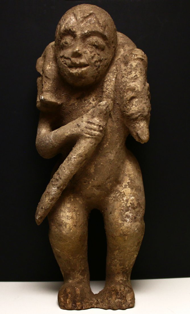 Ancient hardstone statue Zhou dynasty Hunan (1 of 9)