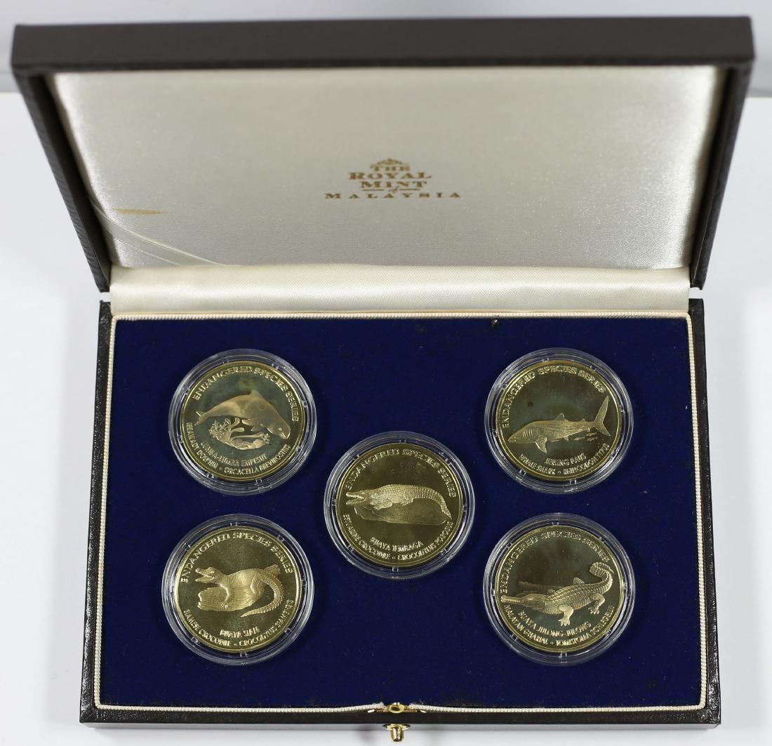 Royal Mint Malaysia. Animals Series with box and Cert: Royal Mint Malaysia - Animals Series with box. Without Certificate