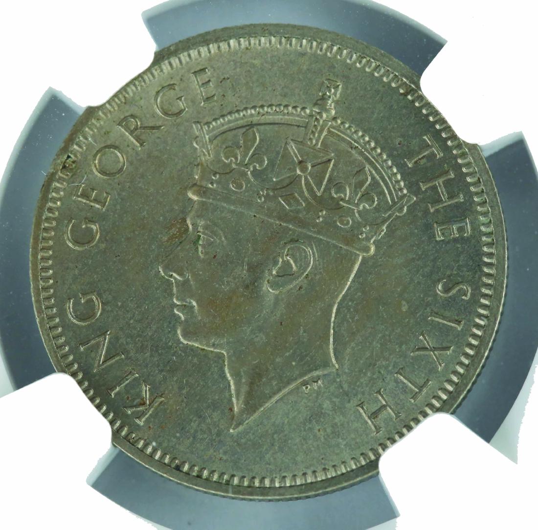 1948 Malaya 20 Cents, NGC MS 63 (1 of 2)