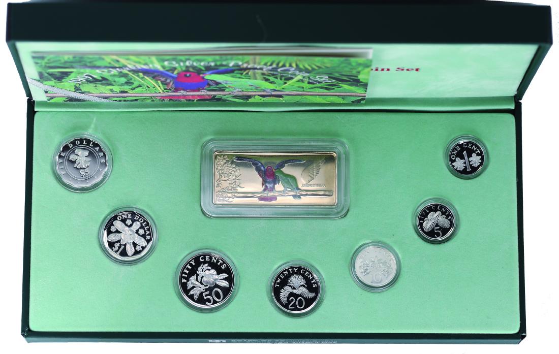Singapore 1997 Proof Coin Set (Jurong Bird Park) 1, (1 of 1)