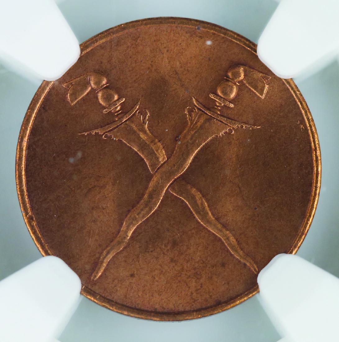 Malaya & British Borneo 1962, 1 Cent NGC MS 66 RD (1 of 2)