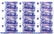 Transnistra 2007, 5 Ruble (P43a) Uncut Sheet of 12 - 2