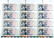 Transnistra 2000, 50 Rublei (P38a) Uncut Sheet of 12