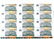 Transnistra 2000, 50 Rublei (P38a) Uncut Sheet of 12 - 2