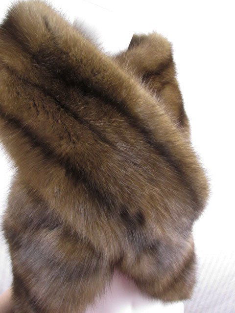 Royal Crown Russian Imperial Sable Stole Wrap Fling (1 of 4)