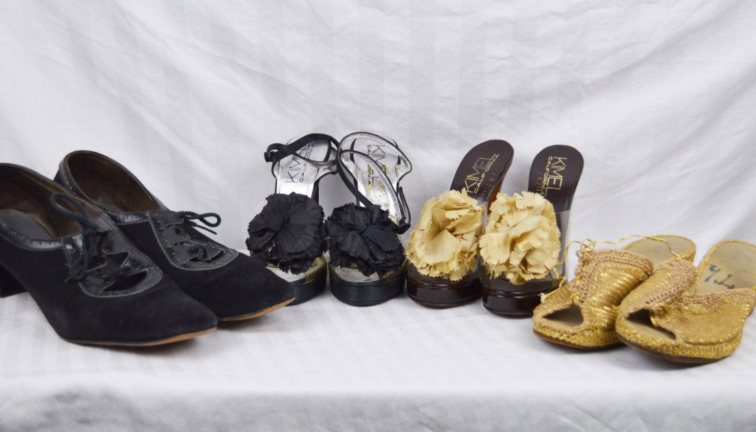 Lot 4 Vintage Shoes 40s -70s (1 of 3)