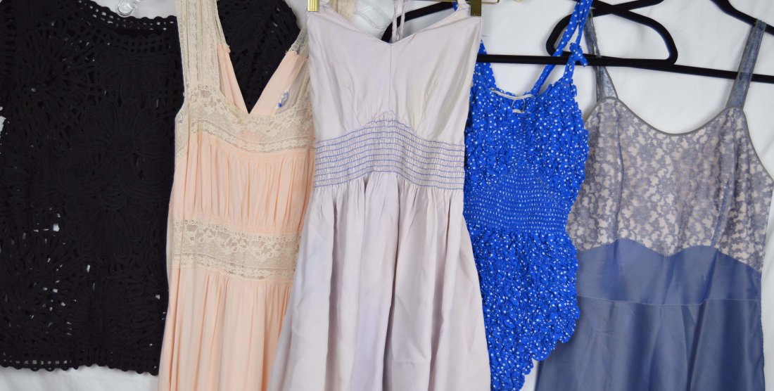 Lot of Vintage Clothing Bathing Suit Slip (1 of 3)