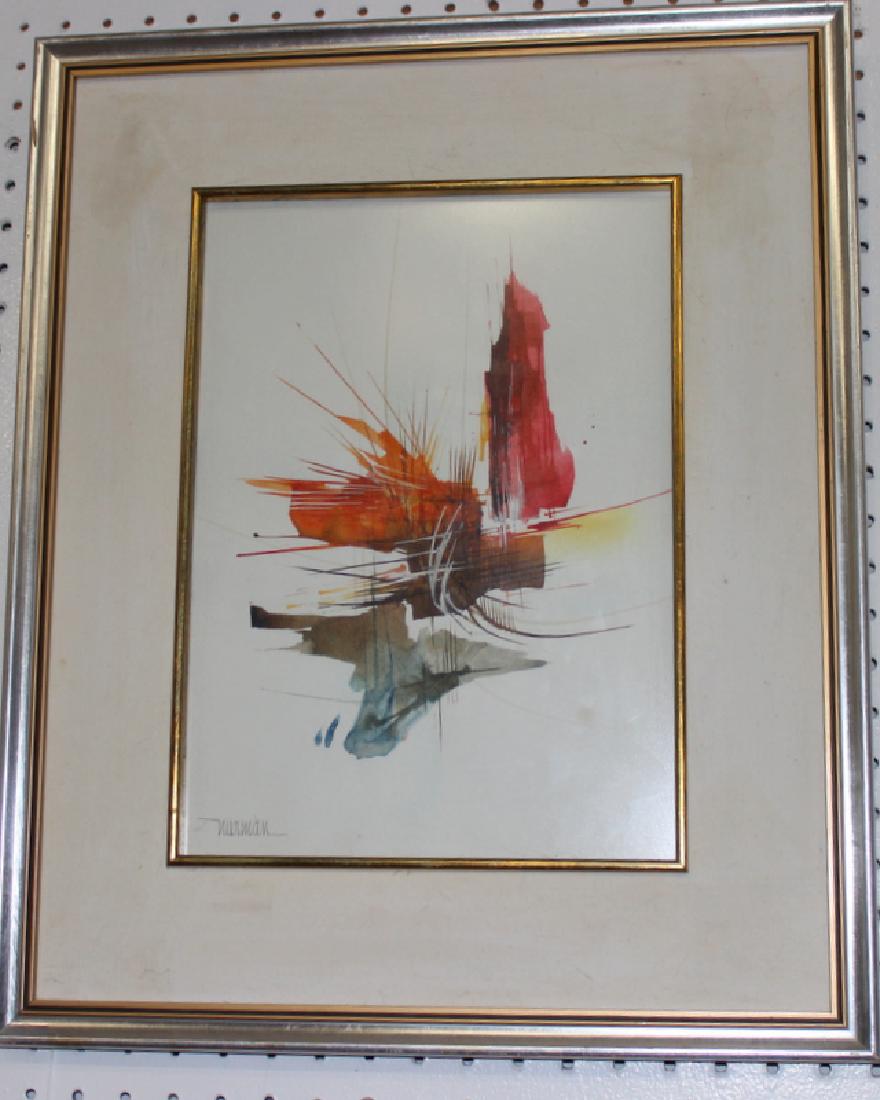 Leonardo Nierman Watercolor (1 of 7)