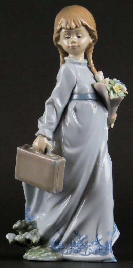 Lladro #7604 "School Days" Porcelain Figure (1 of 1)