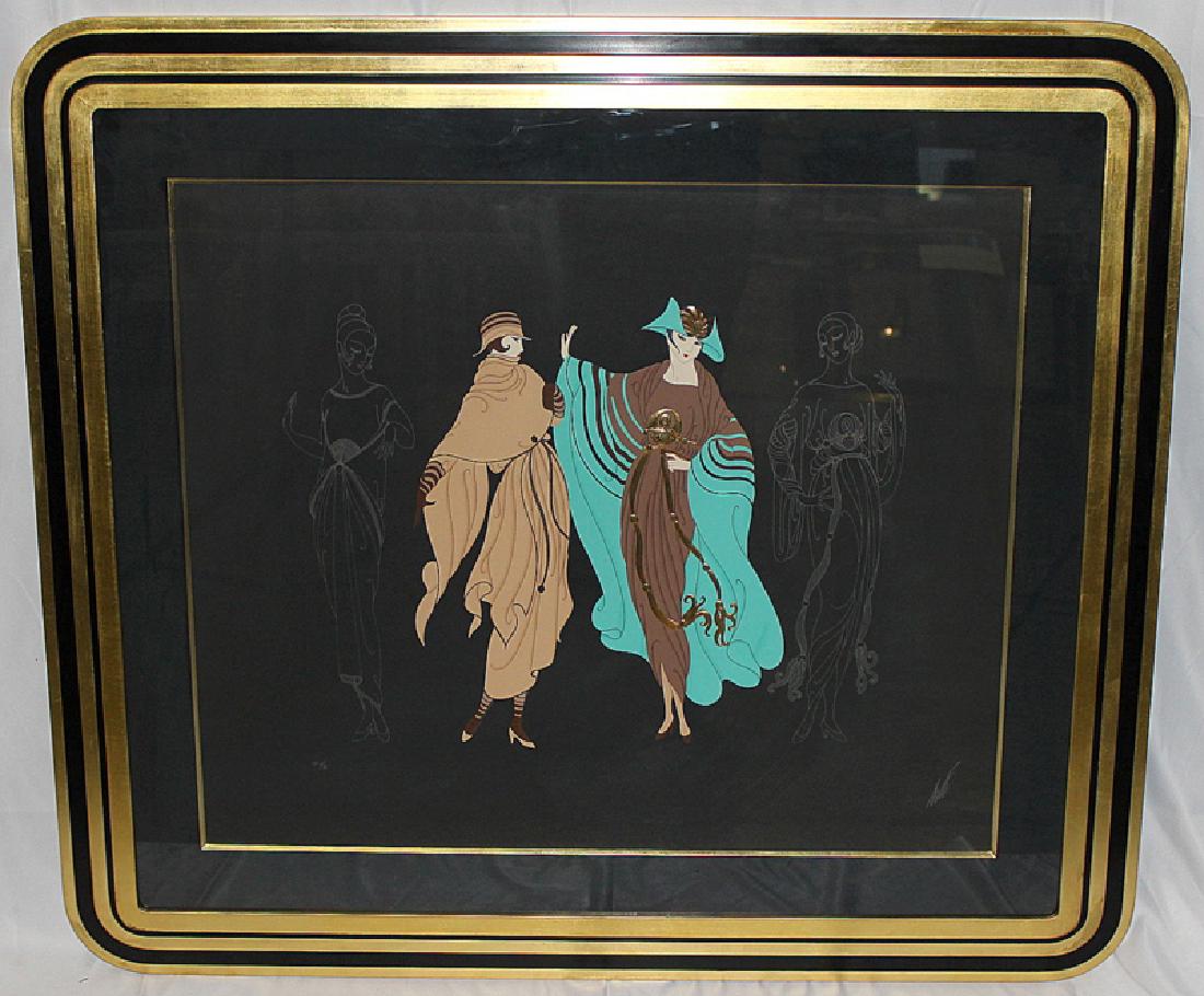 Erté "On The Avenue" Serigraph (1 of 6)