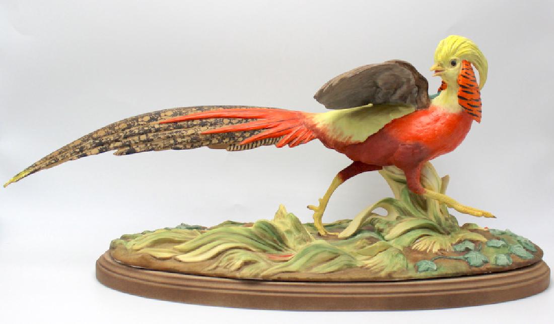 Boehm "Golden Oriental Pheasant" Porcelain Figure (1 of 7)