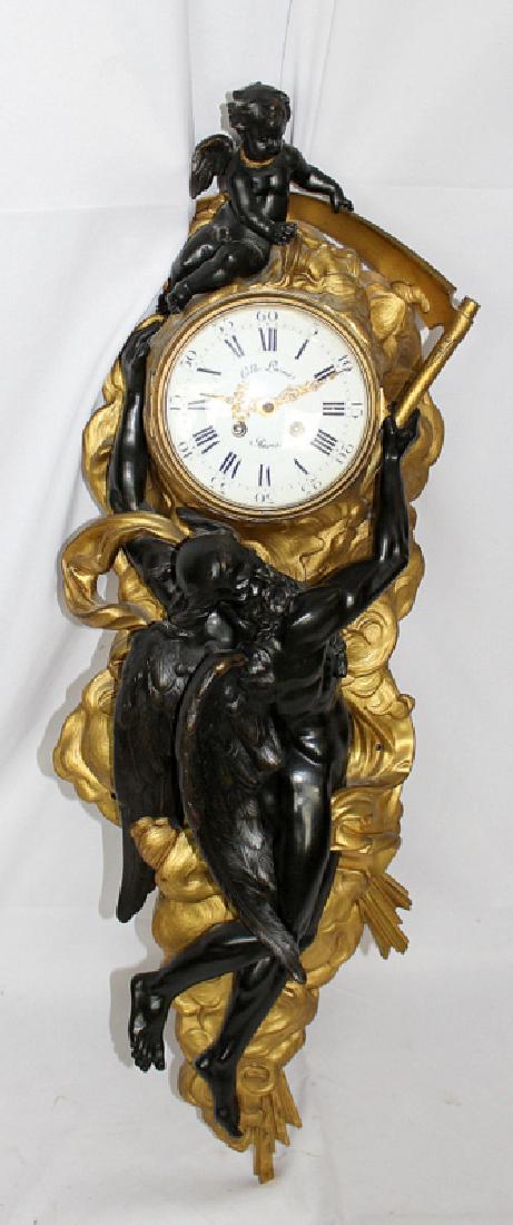 Gille L'Aine French Ormolu Striking Cartel Clock (1 of 6)
