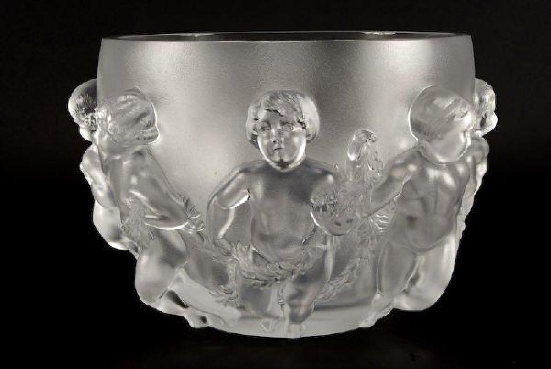 Lalique "Luxembourg" Crystal Vase (1 of 1)