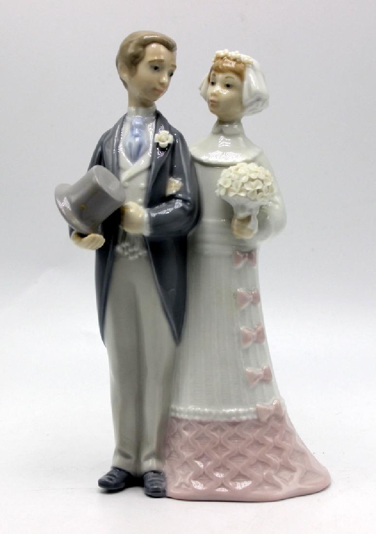 Lladro #4808 "Wedding" Porcelain (1 of 3)